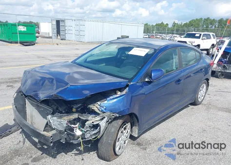 2017 Hyundai Elantra Se from USA, damaged, VIN 5NPD74LF4HH100069